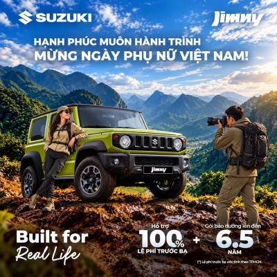 Chương trình ưu đãi Suzuki Jimny tháng 10