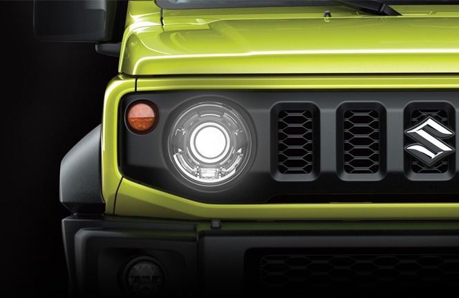 Suzuki Jimny ĐÈN LED TRÒN BIỂU TƯỢNG