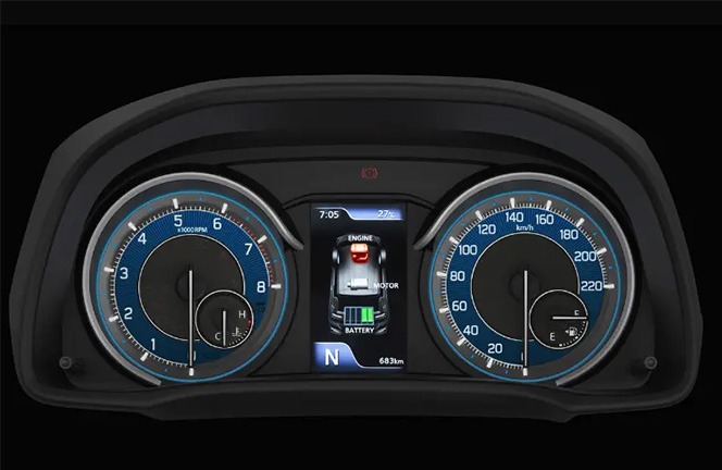 Suzuki XL7 HyBrid ĐỒNG HỒ HIỂN THỊ