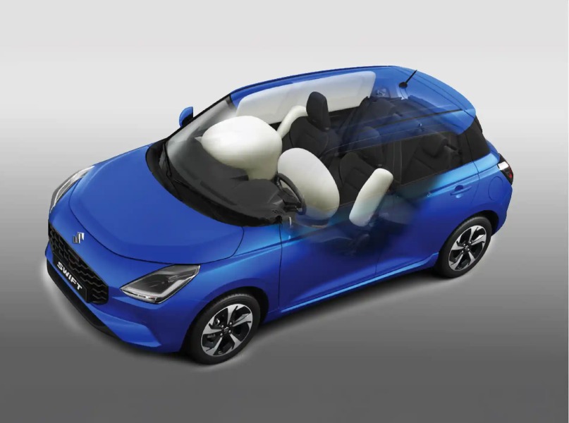 Suzuki Swift HỆ THỐNG 6 TÚI KHÍ SRS TIÊU CHUẨN