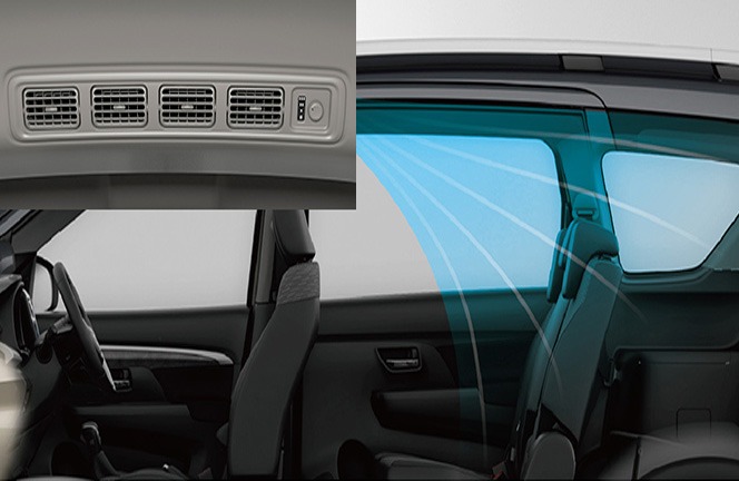 Suzuki XL7 HyBrid HỆ THỐNG ĐIỀU HÒA 2 VÙNG