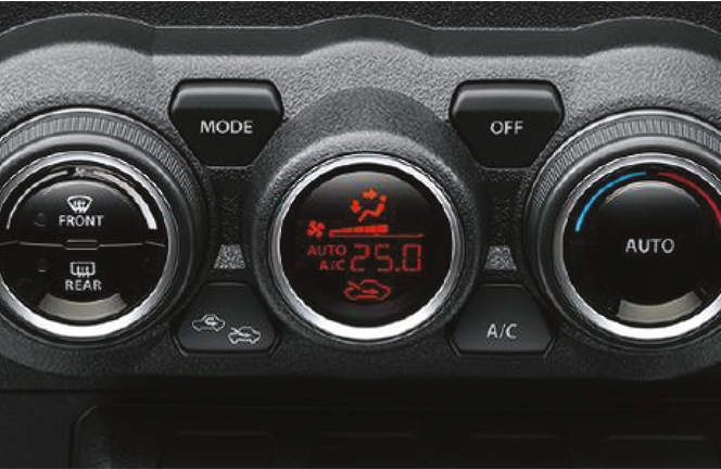 Suzuki Jimny HỆ THỐNG ĐIỀU HÒA TỰ ĐỘNG