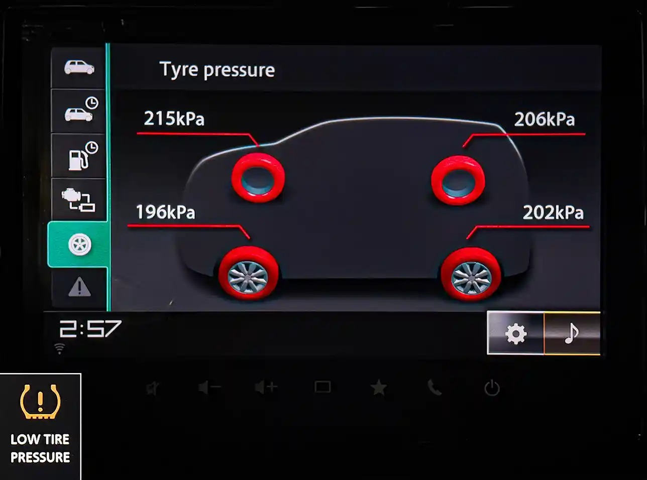 Suzuki Swift HỆ THỐNG GIÁM SÁT ÁP SUẤT LỐP (TPMS)