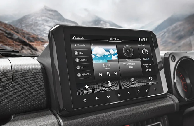 Suzuki Jimny MÀN HÌNH CẢM ỨNG 7 INCH