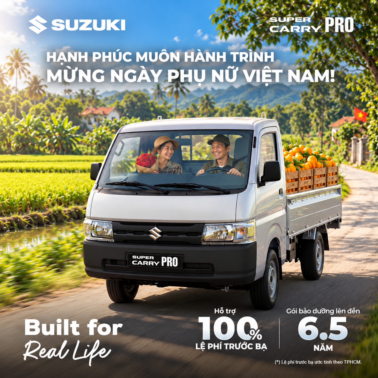 Chương trình ưu đãi Suzuki Carry Pro tháng 10