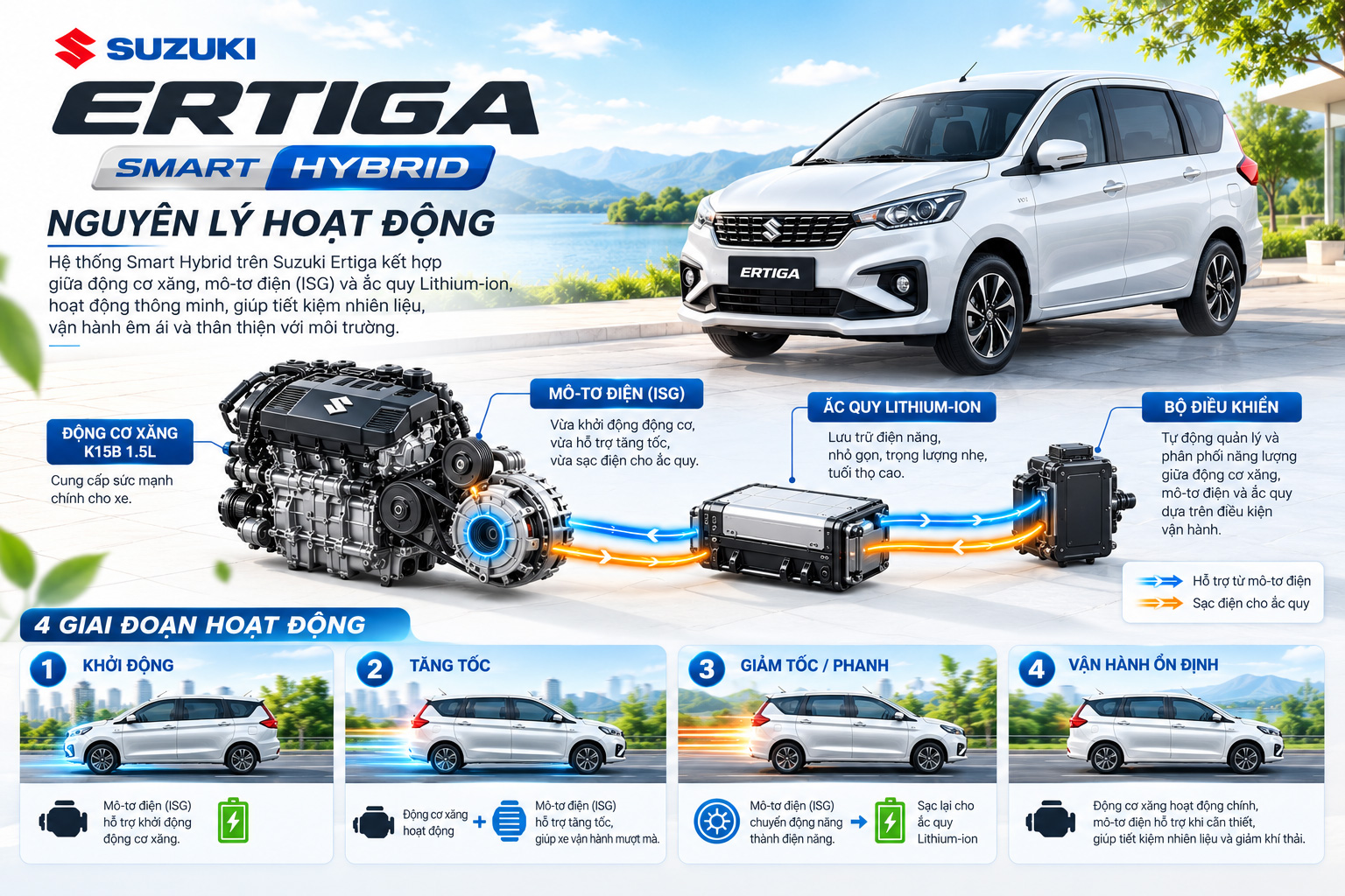 Nguy&ecirc;n l&yacute; hoạt động của Smart Hybrid