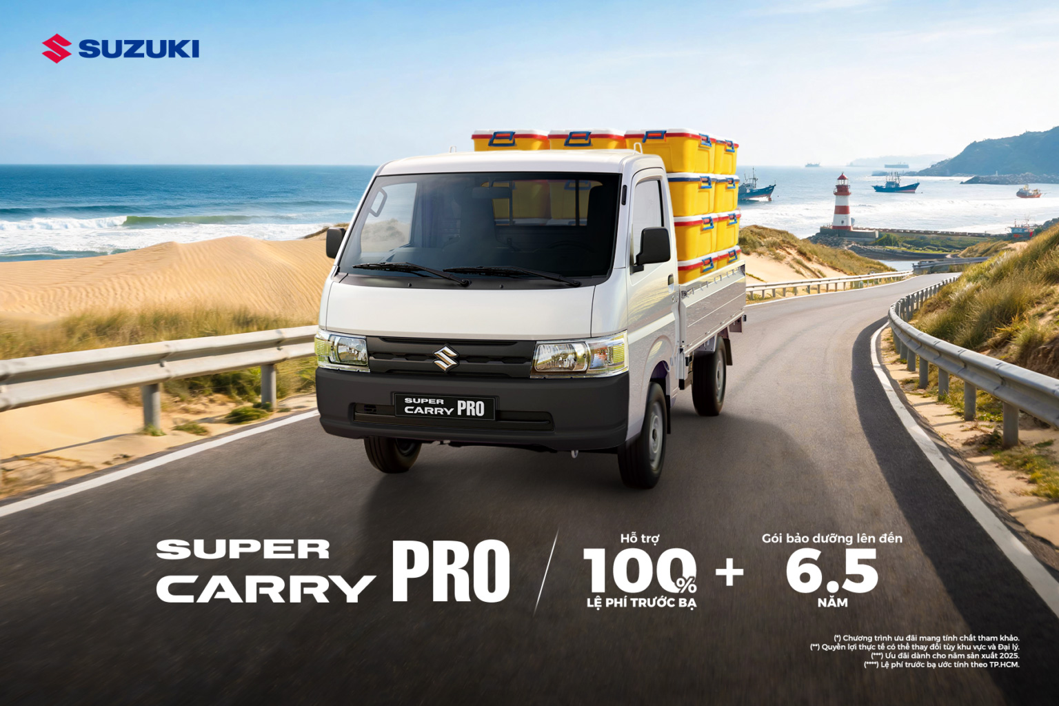 Gi&aacute; Suzuki Carry Pro th&aacute;ng 6