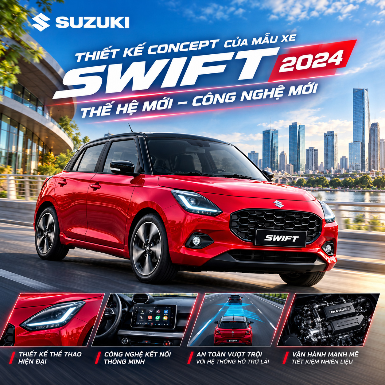 Concept của mẫu xe Suzuki Swift